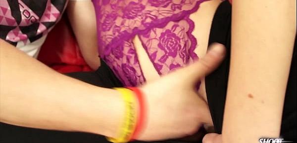  Sexy boosty Pavlina showing homemade hot sex with her boyfriend with massive cum on tits